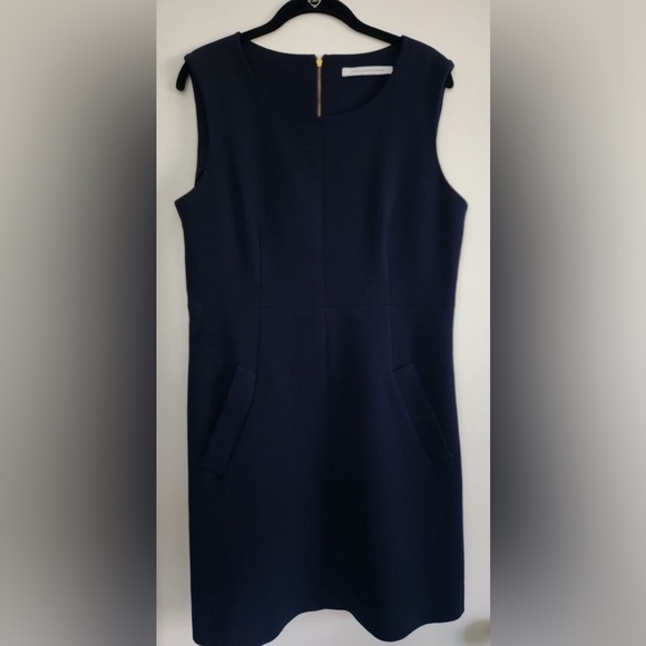 Diane Von  Furstenberg dress Navy Blue carpreena mini dress - Picture 1 of 6